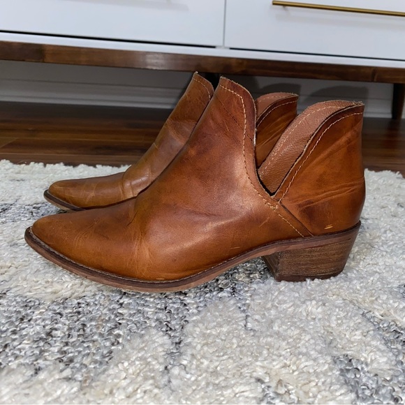 Steve Madden Austin Leather booties - cognac - Picture 7 of 10